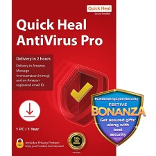 Quick Heal | Antivirus Pro | 1 user | 1 Year | Email Delivery in 2 hours - no CD