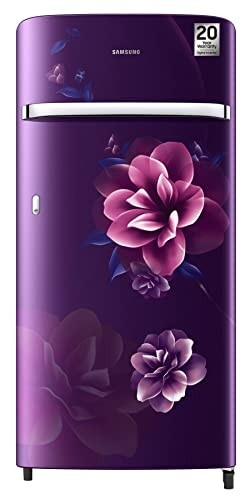 Samsung 198 L 4 Star Inverter Direct-Cool Single Door Refrigerator (RR21T2G2XCR/HL, Camellia Purple)