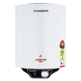 Crompton Arno Neo 15-L 5 Star Rated Storage Water Heater (Geyser) with Advanced 3 Level Safety (White)