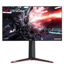 LG Ultragear 68.58 cm (27 inch), 4K-UHD, Nano IPS 144Hz, 1ms G-Sync Compatible Gaming Monitor - with VESA HDR 600 - Display Port, HDMI, USB up/Down, HAS Stand, RGB Sphere Lighting - 27GN950 (Black)